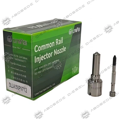 Rail comune liwei ugello dlla146p1770 per motore doosan 0445120145